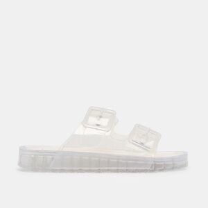 NWT Dolce Vita Julio Sandals in Crystal Vinyl